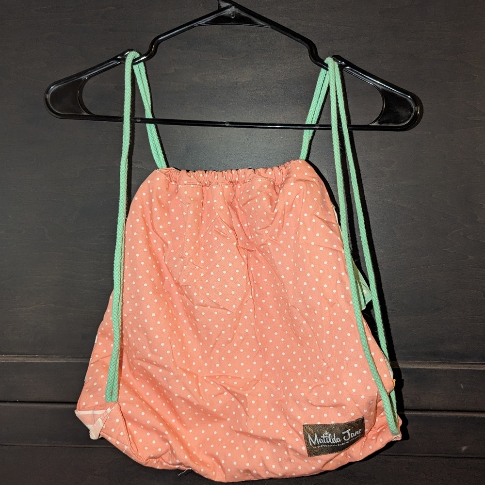 Matilda Jane EUC Drawstring Backpack - Picture 2 of 2